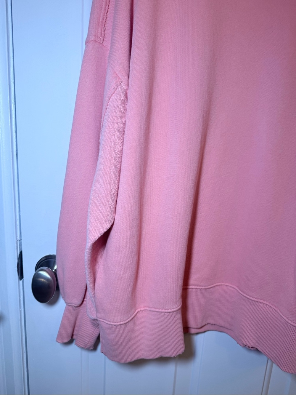 aerie Pink Oversized Crewneck Sweatshirt - Picture 4 of 8